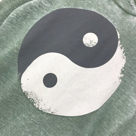 WELL WORN Los Angeles Ying and Yang Sweatshirt Hoodie Size X-Small - Picture 6 of 6